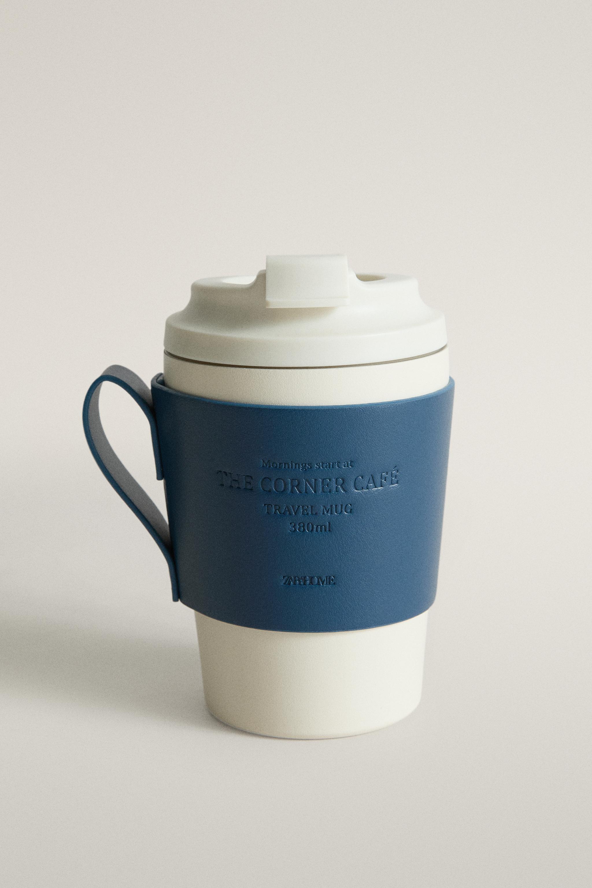 MUG WITH LID AND BAND